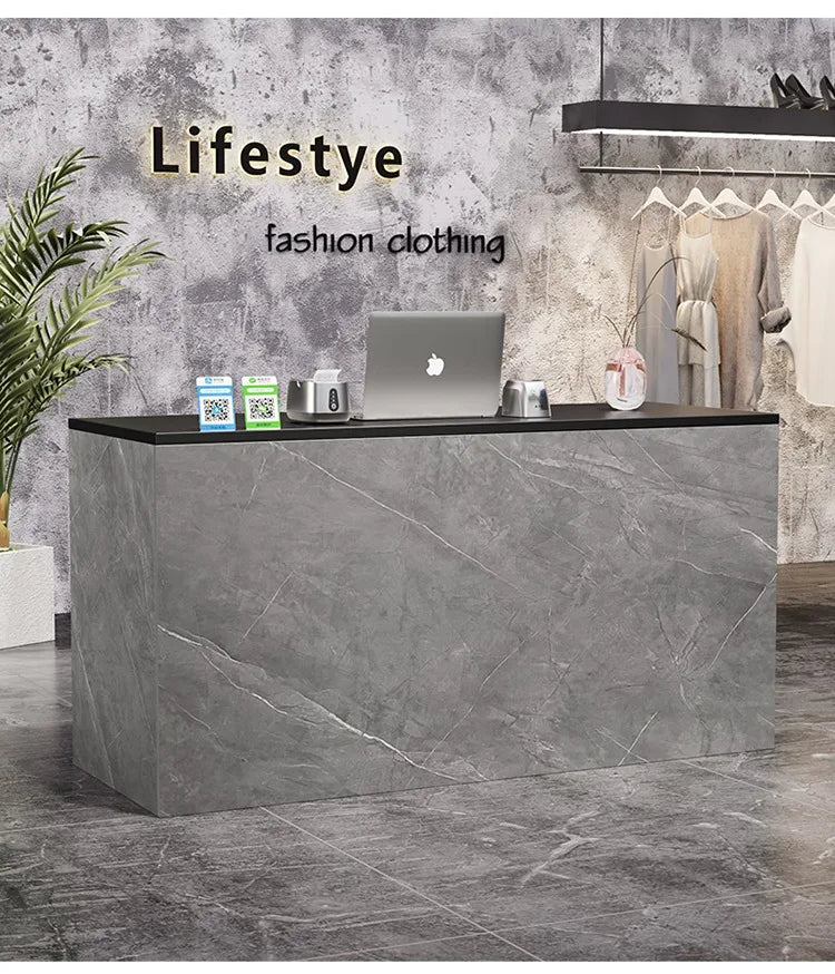 Decorations Reception Desks Retro Modern Counter Display Reception Desks Beauty Salon Mostrador Negocio Commercial Furniture