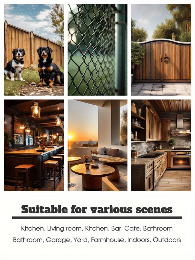 Art Deco Inspired Round Aluminum Metal Wall Art Decor, 3D Embossed Religious Theme Plaque, Perfect Gift for Home, Dorm Bedroom