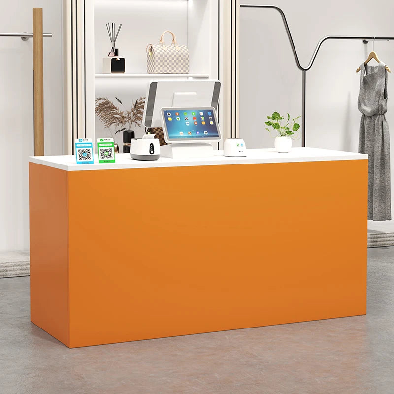 Decorations Reception Desks Retro Modern Counter Display Reception Desks Beauty Salon Mostrador Negocio Commercial Furniture