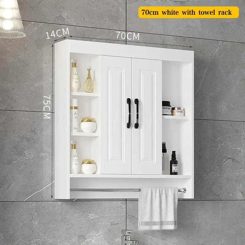 Bathroom Wall Cabinet Wooden Cabinet Bathroom Furniture Over Toilet Storage And Shelves Cupboard Above Toilet With Large Space