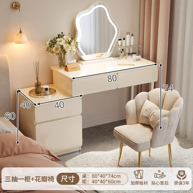 Desk Modern Dressing Table Makeup Jewelry Simple Headdresses Dressing Table Makeup Bedroom Moveis Para Casa Home Furniture