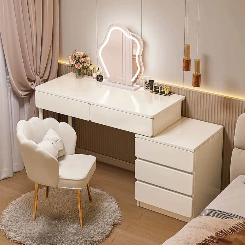 Desk Modern Dressing Table Makeup Jewelry Simple Headdresses Dressing Table Makeup Bedroom Moveis Para Casa Home Furniture