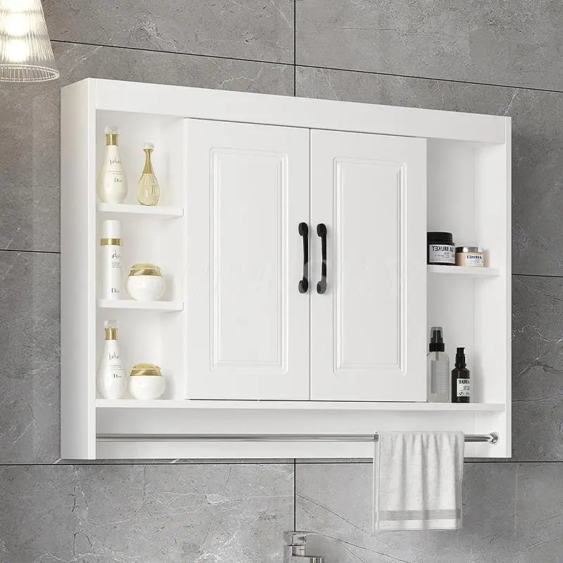Bathroom Wall Cabinet Wooden Cabinet Bathroom Furniture Over Toilet Storage And Shelves Cupboard Above Toilet With Large Space