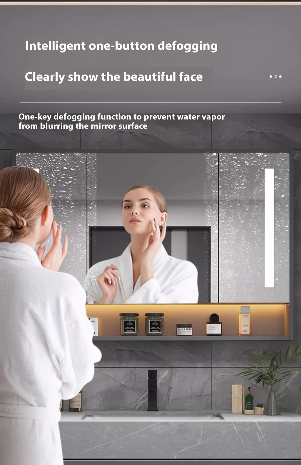 Bathroom Accesories Cabinet Wall Home Accessories Set Luxury Full Furniture Shelfs Sink Cabinet Modern Hovedskapet Bathroom Home