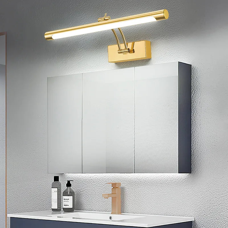 Bathroom Vanity LED Wall Lamp Picture Light Warerproof 40/55/70cm Adjustable Angle Makeup Cabinet Mirror Light Sconce Lighting
