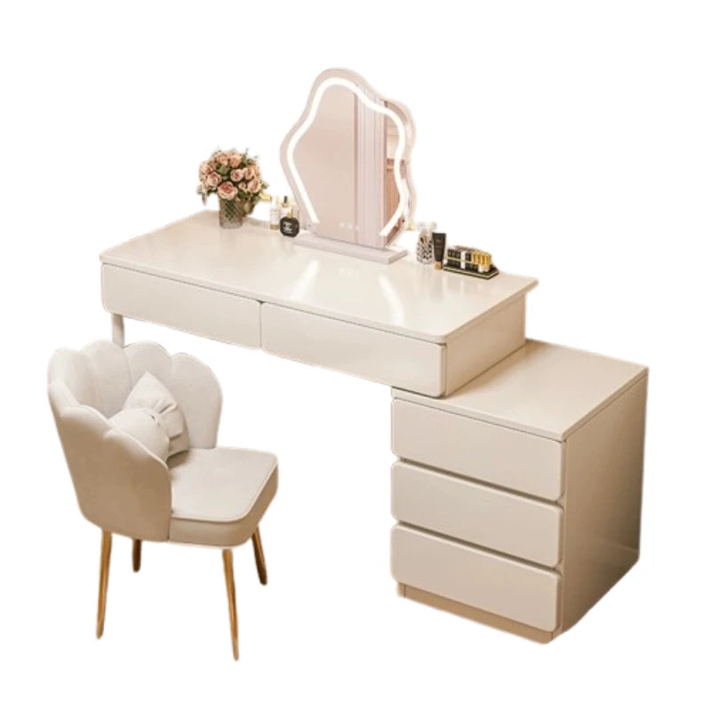 Desk Modern Dressing Table Makeup Jewelry Simple Headdresses Dressing Table Makeup Bedroom Moveis Para Casa Home Furniture