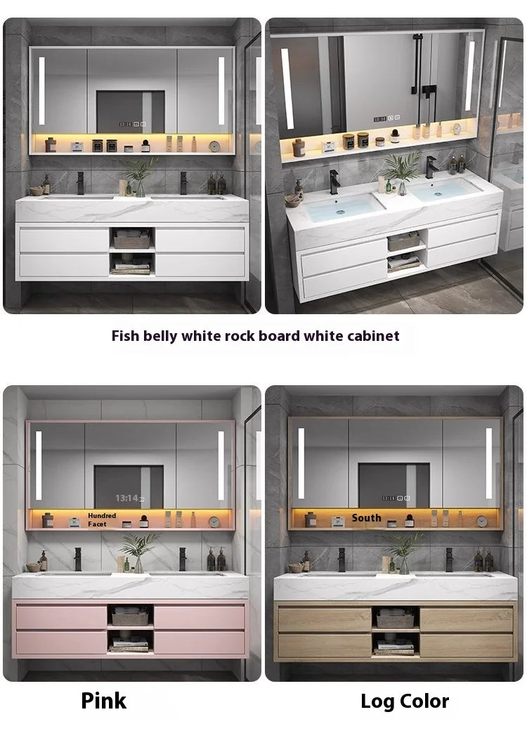 Bathroom Accesories Cabinet Wall Home Accessories Set Luxury Full Furniture Shelfs Sink Cabinet Modern Hovedskapet Bathroom Home