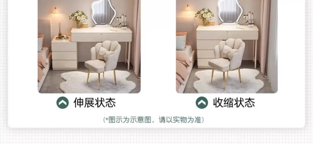 Desk Modern Dressing Table Makeup Jewelry Simple Headdresses Dressing Table Makeup Bedroom Moveis Para Casa Home Furniture