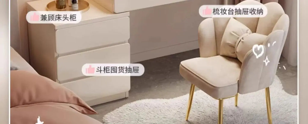 Desk Modern Dressing Table Makeup Jewelry Simple Headdresses Dressing Table Makeup Bedroom Moveis Para Casa Home Furniture