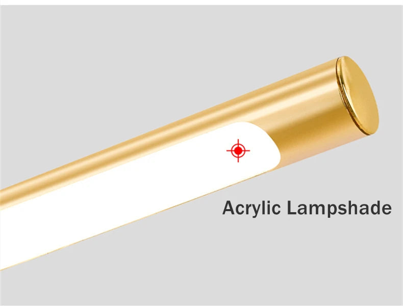 Bathroom Vanity LED Wall Lamp Picture Light Warerproof 40/55/70cm Adjustable Angle Makeup Cabinet Mirror Light Sconce Lighting