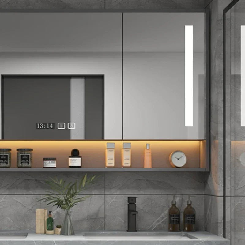 Bathroom Accesories Cabinet Wall Home Accessories Set Luxury Full Furniture Shelfs Sink Cabinet Modern Hovedskapet Bathroom Home