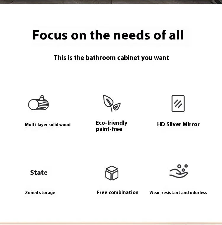 Bathroom Accesories Cabinet Wall Home Accessories Set Luxury Full Furniture Shelfs Sink Cabinet Modern Hovedskapet Bathroom Home